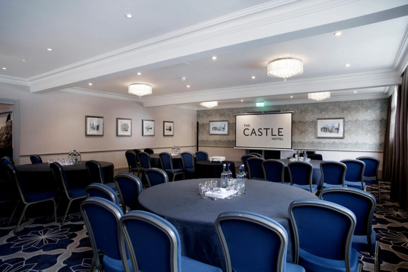 The Castle Hotel Balmoral cabaret set-up