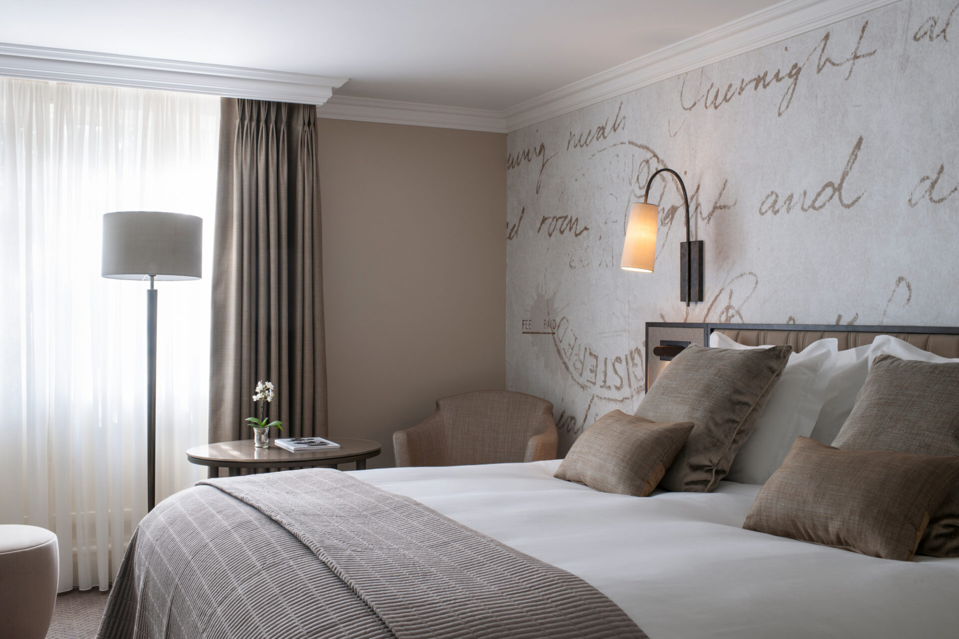 The Castle Hotel superior bedroom