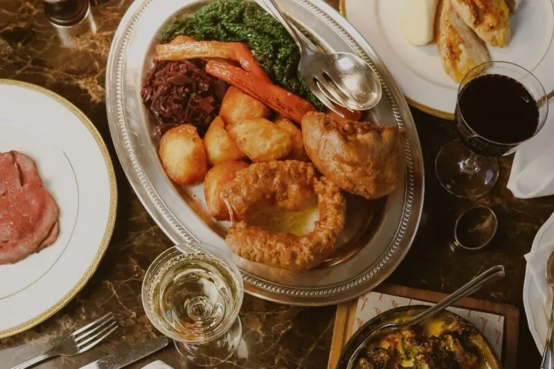 Francis Hotel Bath Christmas dining