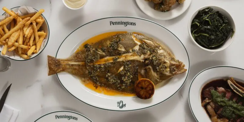 Penningtons Windsor sharing fish
