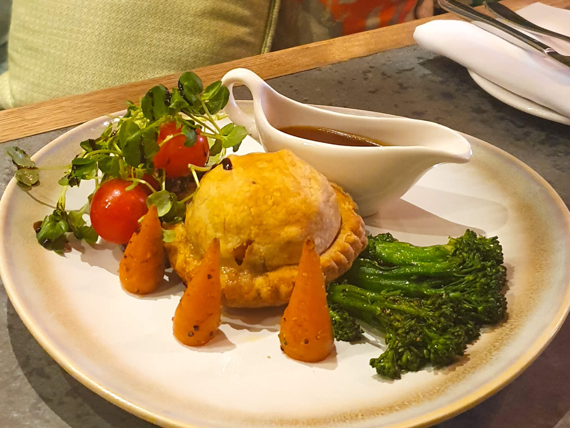 Winter Vegan Wellington The Castle Veganuary