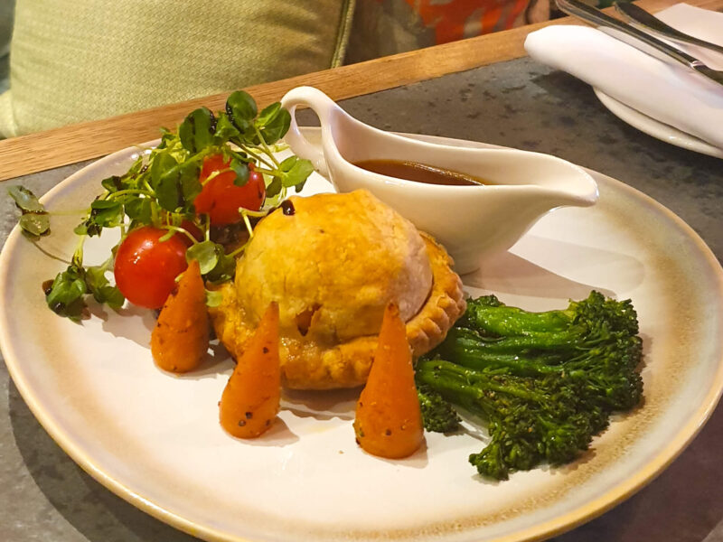 Winter Vegan Wellington The Castle Veganuary