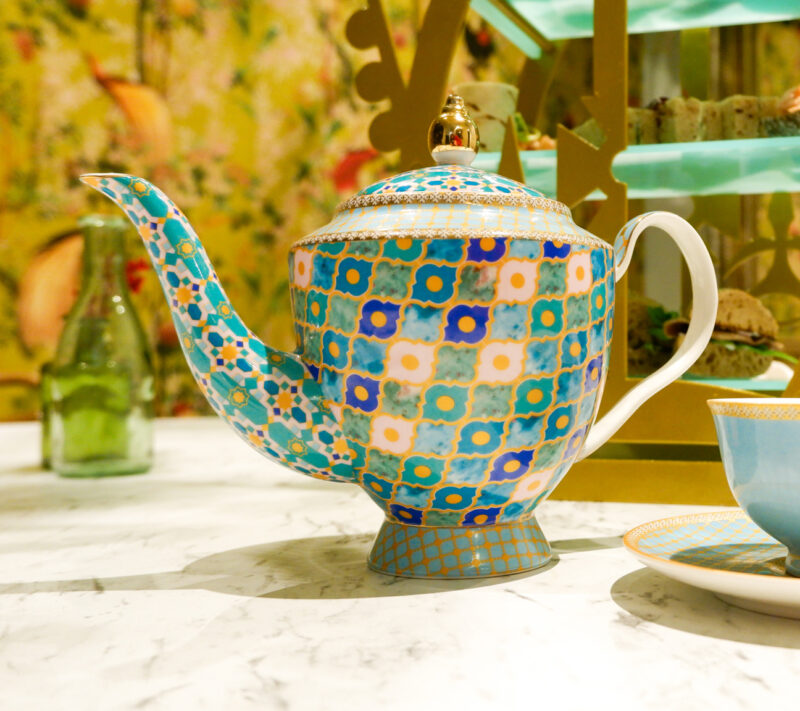 Afternoon Tea Teapot at The Castle Hotel