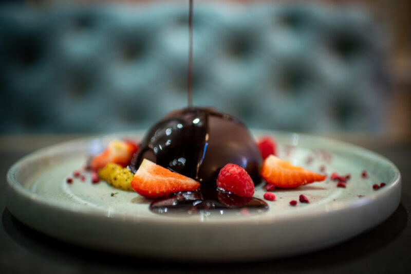 The Castle Hotel Leaf Molten Chocolate Surprise