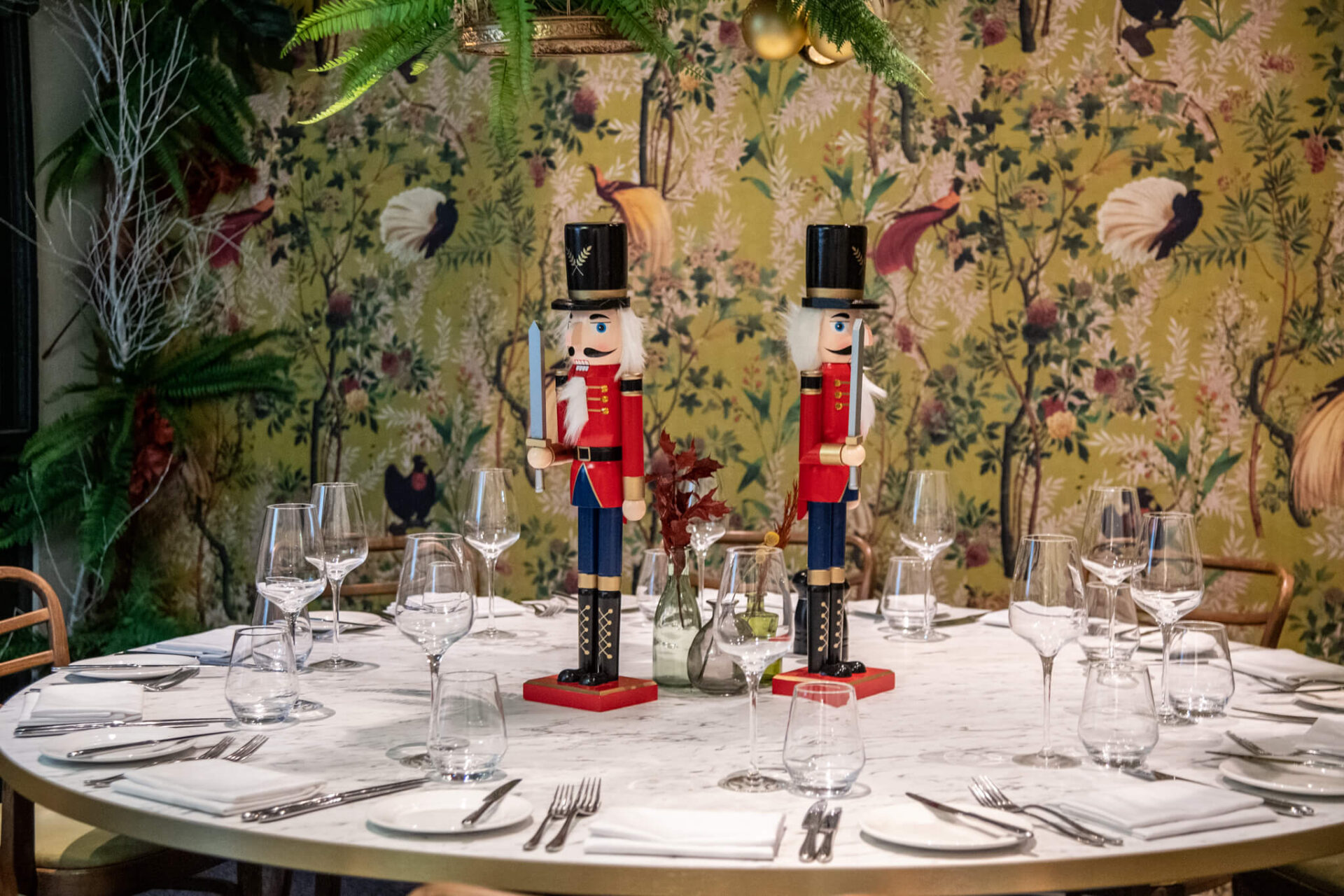 Festive dining The Castle Hotel Windsor