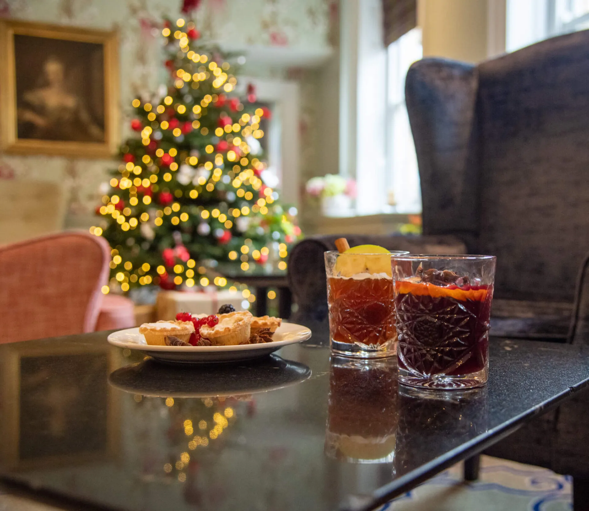 Christmas cocktail The Francis Hotel Bath