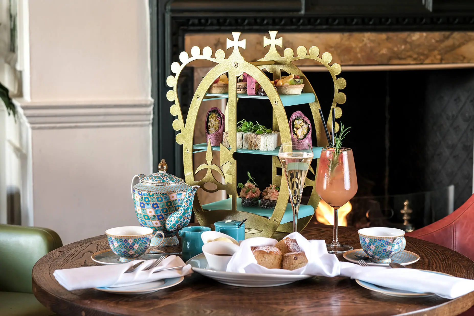 Coronation afternoon tea The Castle Hotel