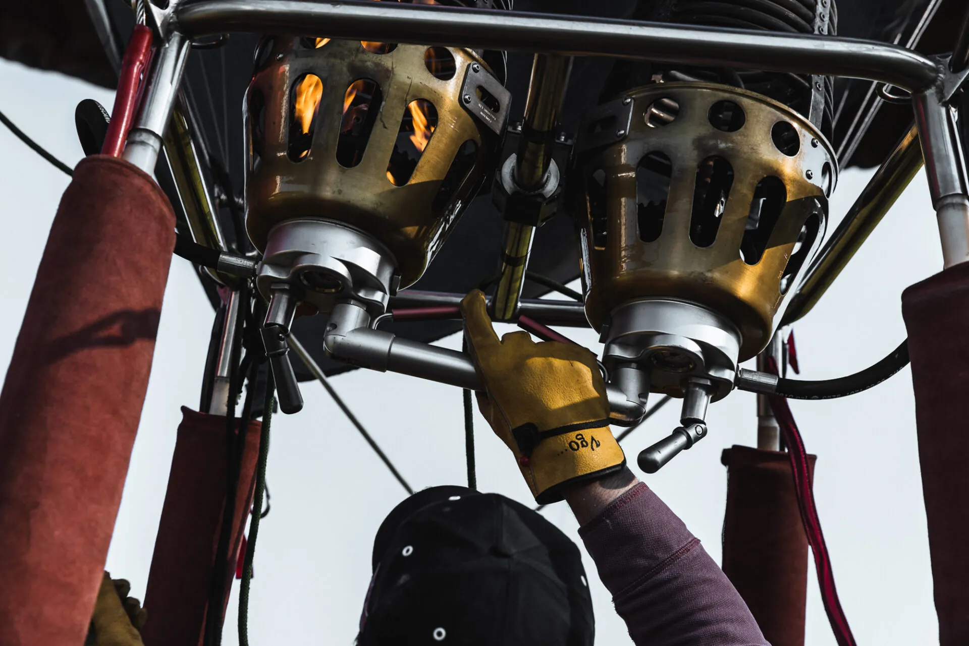 Hot Air Balloon Flame