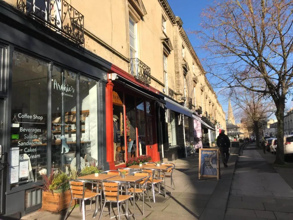 The Queens Hotel Cheltenham Shopping in Montpellier Street