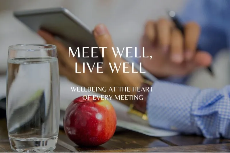 The Sutton Hotel Collection Meet Well Live Well banner