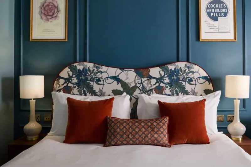 Comfy family room blue