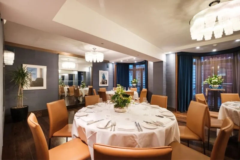 The Athenaeum Hotel & Residences Hyde Park private dining
