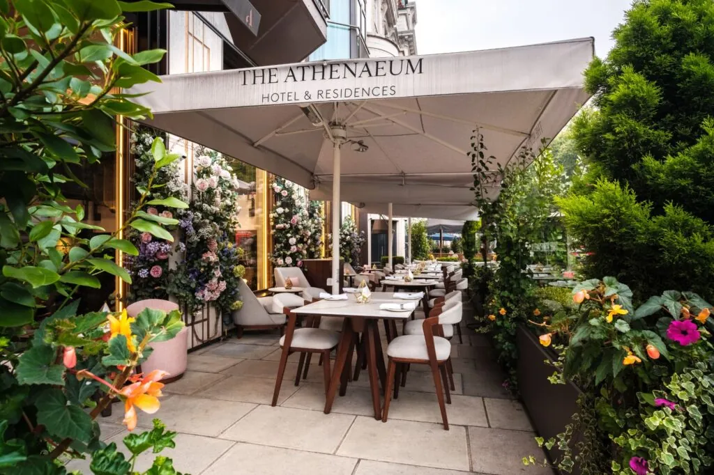 The Athenaeum Hotel & Residences terrace cover