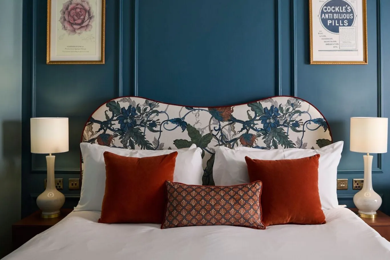 Comfy family room blue